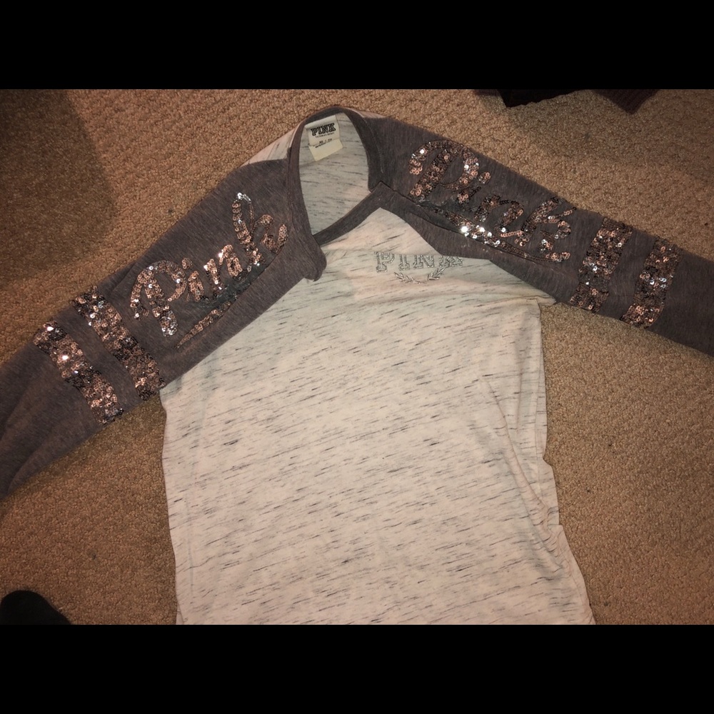 🌟SALE!! 🌟PINK sequin shirt